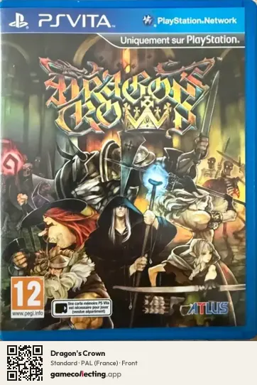 Dragon's Crown PlayStation Vita, France box front
