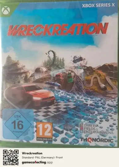 Wreckreation Xbox Series X, Germany box front