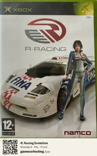 R: Racing Evolution Xbox, PAL box front