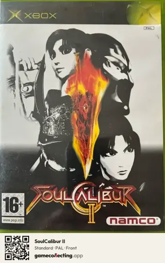 SoulCalibur II Xbox, PAL box front