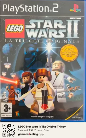 LEGO Star Wars II: The Original Trilogy PlayStation 2, France box front