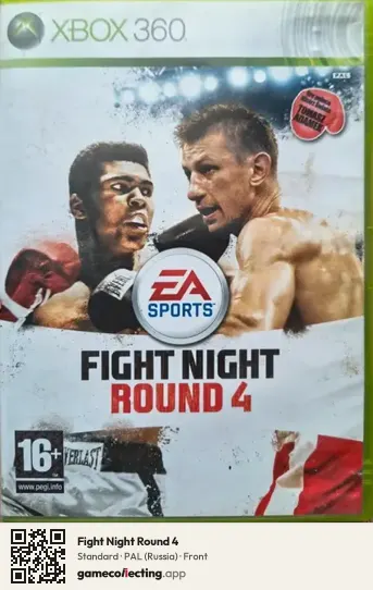 Fight Night Round 4 Xbox 360, Russia box front