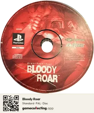 Bloody Roar PlayStation, PAL disc