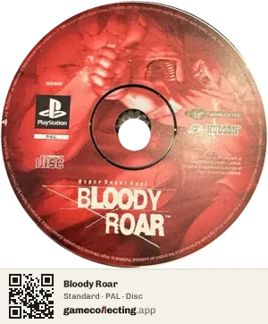 Bloody Roar PlayStation, PAL disc
