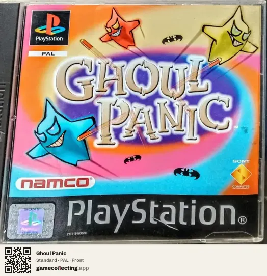 Ghoul Panic PlayStation, PAL box front
