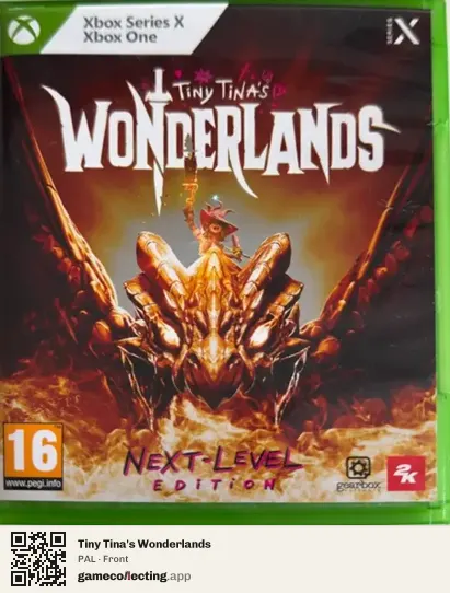 Tiny Tina's Wonderlands Xbox One, PAL box front