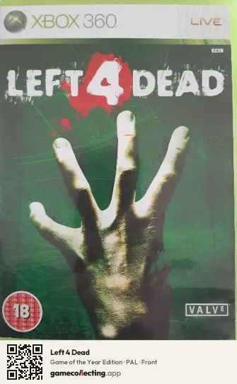 Left 4 Dead Xbox 360, PAL box front