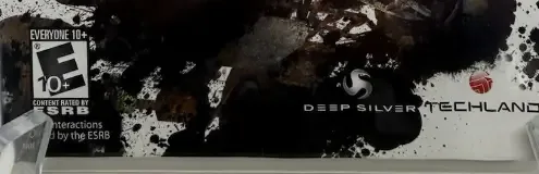 Nail'd, the ESRB box on its front