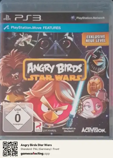 Angry Birds Star Wars PlayStation 3, Germany box front