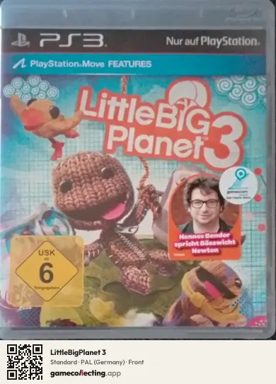 LittleBigPlanet 3 PlayStation 3, Germany box front