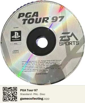 PGA Tour 97 PlayStation, PAL disc