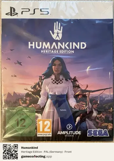 Humankind PlayStation 5, Germany box front