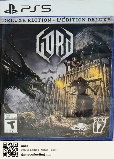 Gord PlayStation 5, NTSC box front