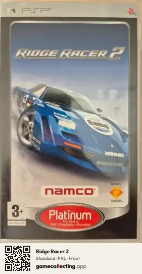 Ridge Racer 2 PlayStation Portable, PAL box front