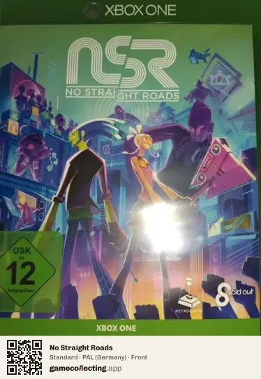 No Straight Roads Xbox One, Germany box front
