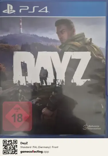 DayZ PlayStation 4, Germany box front