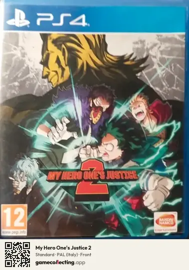 My Hero One's Justice 2 PlayStation 4, Italy box front