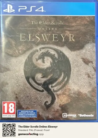 The Elder Scrolls Online: Elsweyr PlayStation 4, France box front
