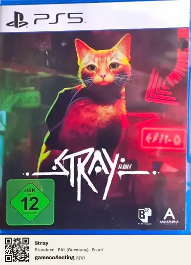 Stray PlayStation 5, Germany box front