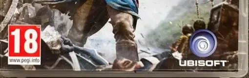 Assassin's Creed IV: Black Flag, the PEGI square on its front