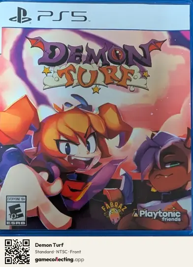 Demon Turf PlayStation 5, NTSC box front