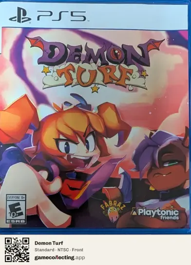 Demon Turf PlayStation 5, NTSC box front