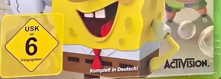 SpongeBob SquarePants: Plankton's Robotic Revenge, the USK square on its front