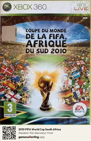 2010 FIFA World Cup South Africa Xbox 360, Germany box front