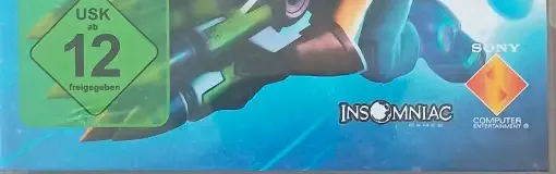 Ratchet & Clank: Full Frontal Assault, the USK square on its front