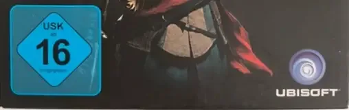 Assassin's Creed IV: Black Flag, the USK square on its front