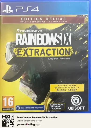 Tom Clancy's Rainbow Six Extraction PlayStation 4, PAL box front