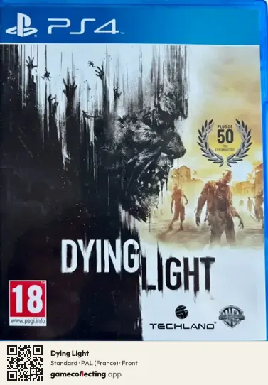 Dying Light PlayStation 4, France box front
