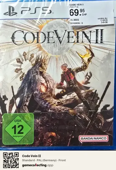 Code Vein II PlayStation 5, Germany box front