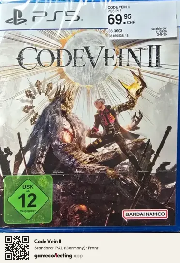 Code Vein II PlayStation 5, Germany box front