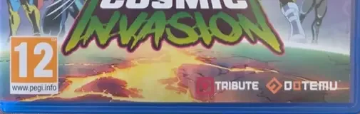 Marvel Cosmic Invasion, the USK square on its front