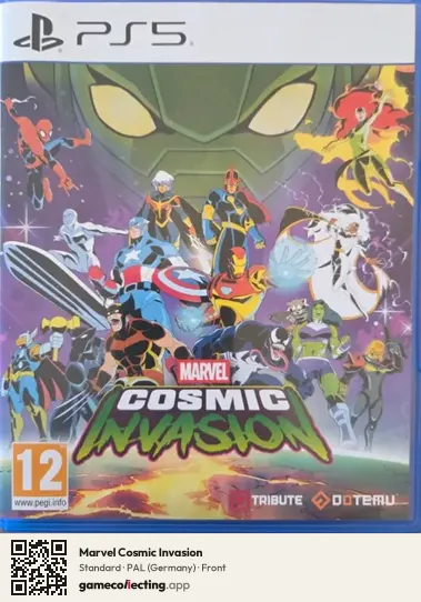Marvel Cosmic Invasion PlayStation 5, Germany box front