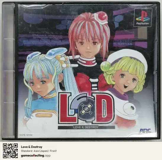 Love & Destroy PlayStation, Asia box front