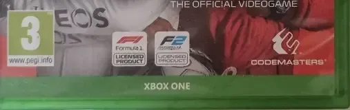 F1 2020, the USK square on its front