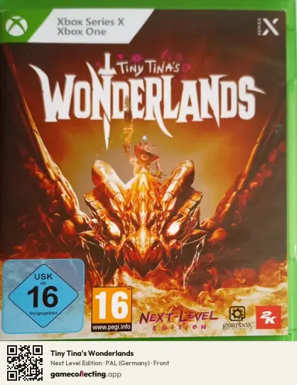 Tiny Tina's Wonderlands Xbox Series X, Germany box front