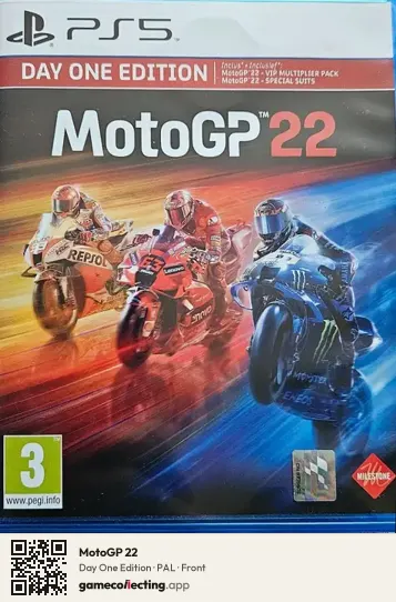 MotoGP 22 PlayStation 5, PAL box front