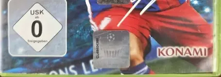 Pro Evolution Soccer 2015, the USK square on its front