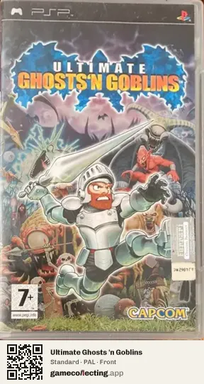 Ultimate Ghosts 'n Goblins PlayStation Portable, PAL box front