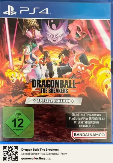 Dragon Ball: The Breakers PlayStation 4, Germany box front