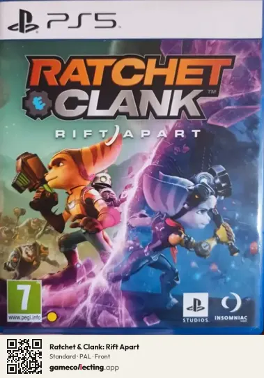 Ratchet & Clank: Rift Apart PlayStation 5, PAL box front