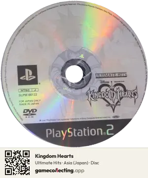 Kingdom Hearts PlayStation 2, Asia disc