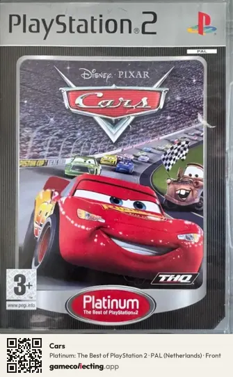 Cars PlayStation 2, Netherlands box front