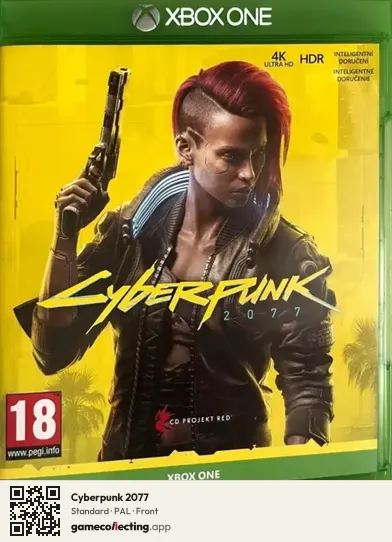 Cyberpunk 2077 Xbox One, PAL box front