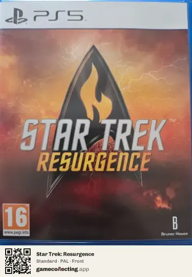 Star Trek: Resurgence PlayStation 5, PAL box front