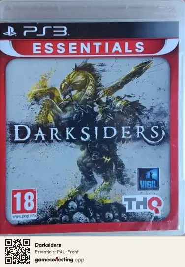 Darksiders PlayStation 3, PAL box front