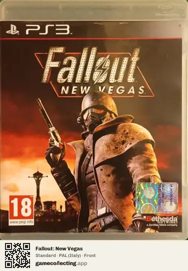 Fallout: New Vegas PlayStation 3, Italy box front